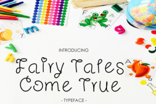 Bringing Whimsy to Design: Why Fairy Tales Come True Is the Perfect Handwritten Cursive Font