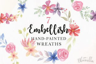 Embellish Floral Wreath Clipart Guide