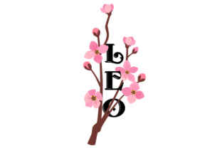 Floral Leo: Maximizing Value Across SVG, PNG, EPS, and DXF Formats