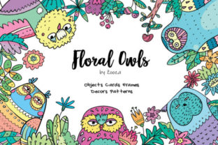 Floral Owls: 55 Objects for Whimsical Design