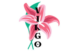 Floral Virgo: Merging Astrological Identity with Modern Vector Design