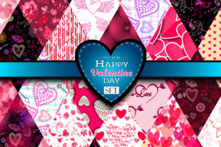 Happy Valentine s Day Set: A Versatile Design Resource for Creative Projects