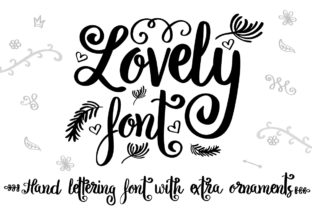 Lovely Font: Organic Typography for Modern Design