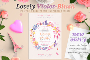 Lovely Violet-Blush Invite I: Integrating Trend-Forward Design into Event Workflows