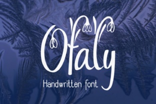 Ofaly: Leveraging Botanical Handwriting to Humanize Modern Brand Identity