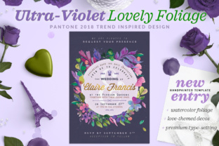 Ultra-Violet Lovely Foliage Card II Design Guide
